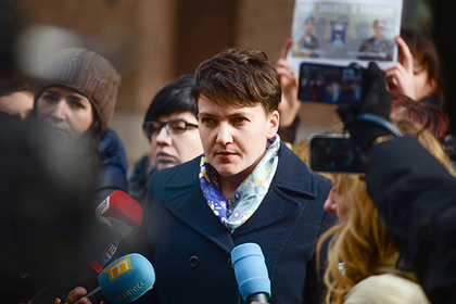 Савченко заявила о полученном от Москвы разрешении на посещение ДНР