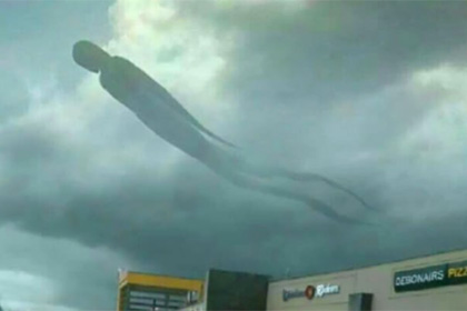 В сети испугались гигантского дементора из «Гарри Поттера» в небе над Замбией