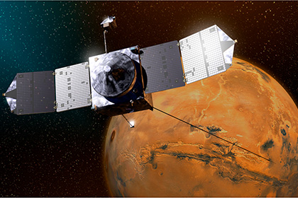 НАСА спасло станцию MAVEN от столкновения со спутником Марса